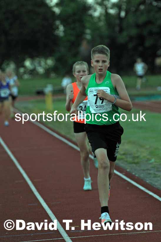 800 metres, 2022 NEGP Monkton No. 6, Wednesday, Aug. 10th. Photo: David T. Hewitson/Sports for All Pics